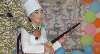 Лучшая военная медсестра Кыргызстана