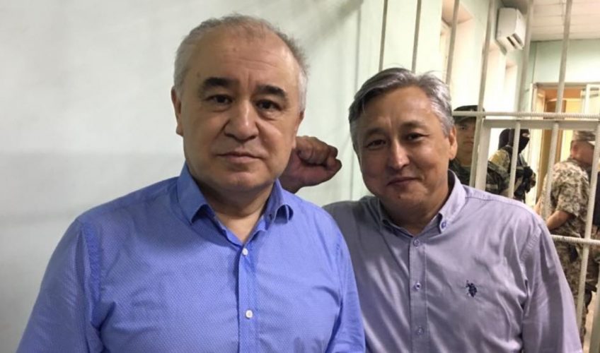 О. Текебаев и Д. Чотонов дождались момента своего освобождения