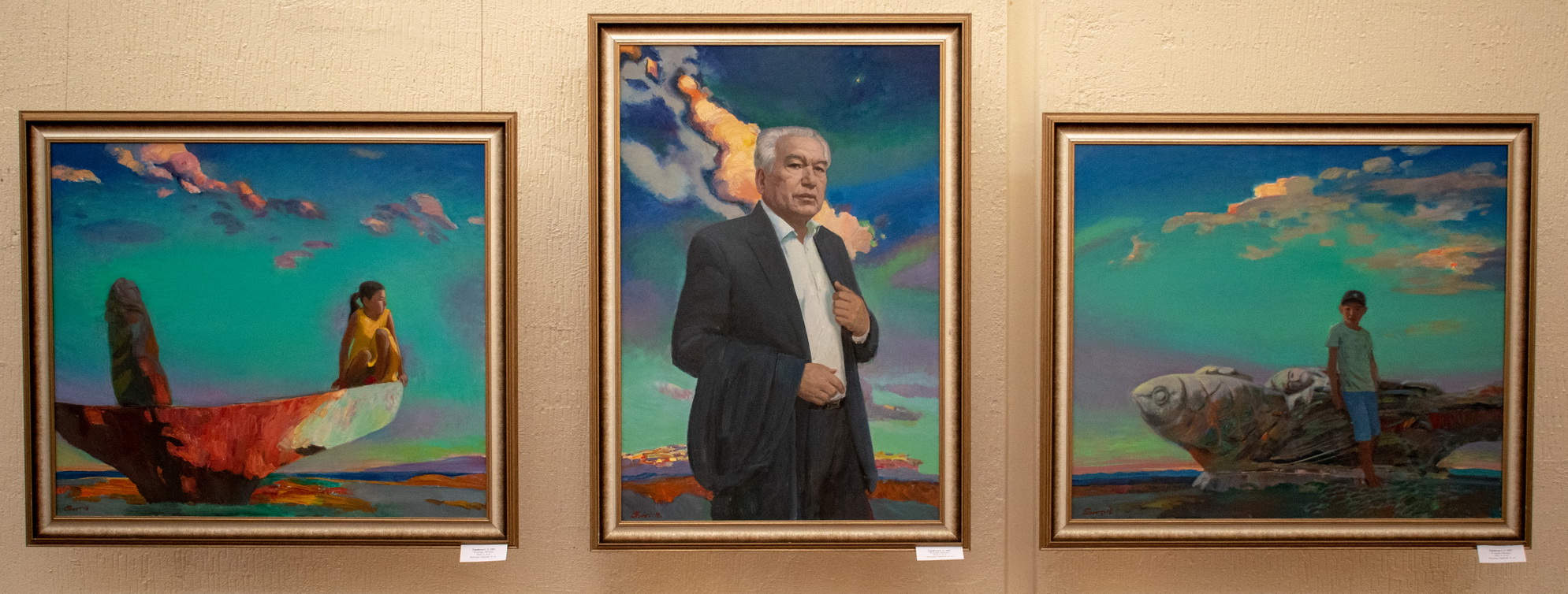 «Прорыв художников Таласа». В Бишкеке проходит выставка региональных мастеров