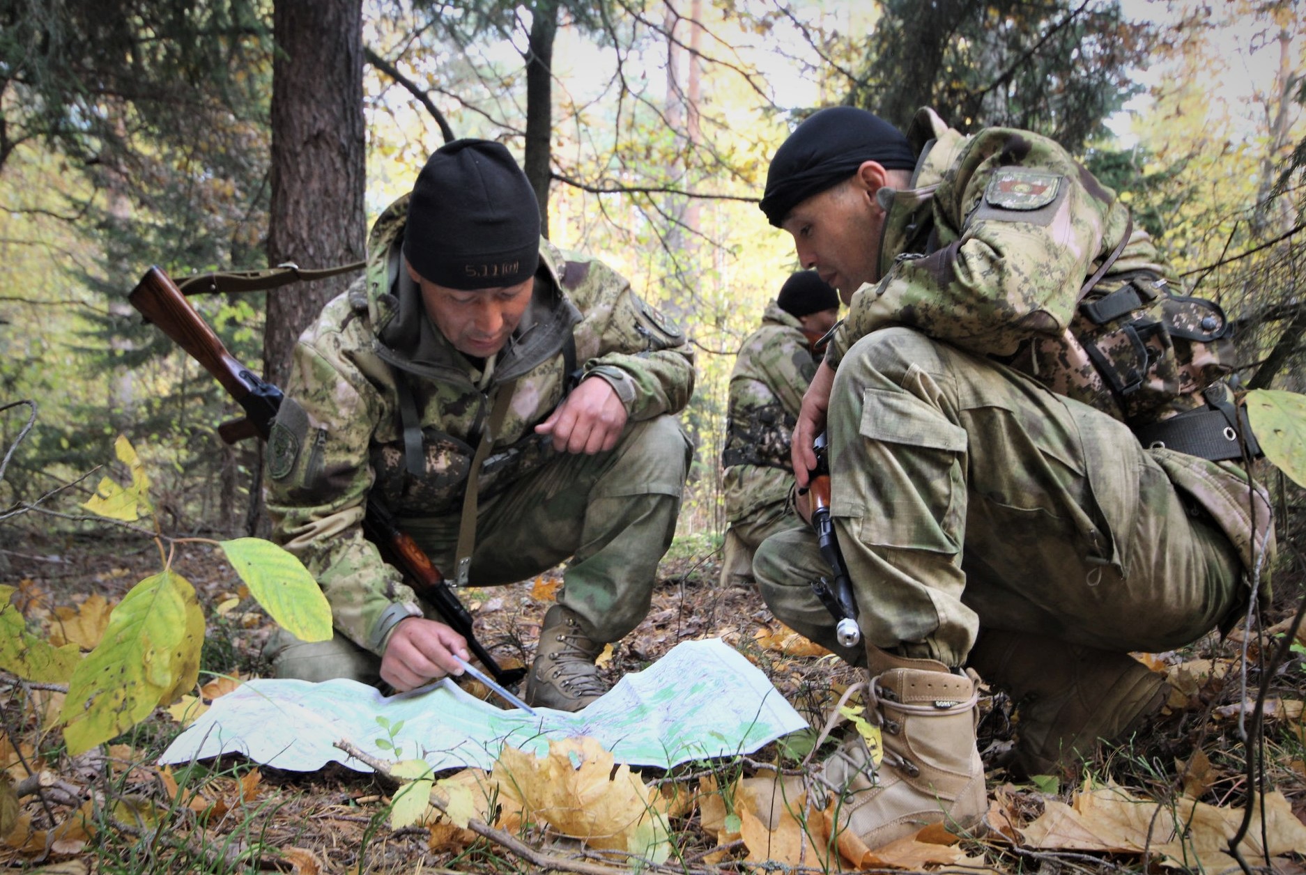 В лесах Беларуси обнаружены вооруженные до зубов кыргызские «партизаны»
