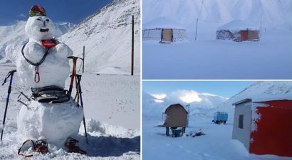 В Чон-Алае пастбища накрыло снегом