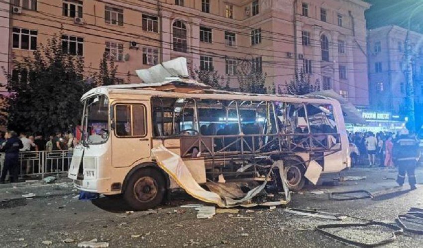 В Воронеже взорвался автобус. Есть пострадавшие