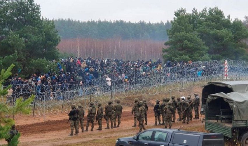 Миграционный кризис в Польши и Беларуси. Ситуация на границе обостряется