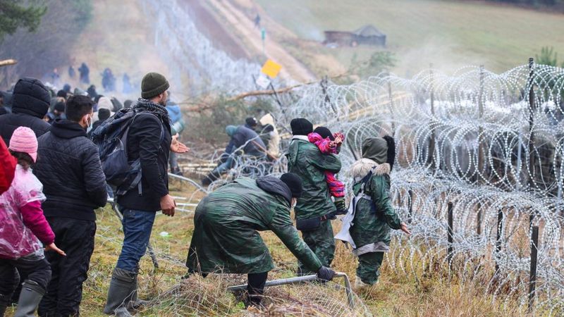 Миграционный кризис в Польши и Беларуси. Ситуация на границе обостряется