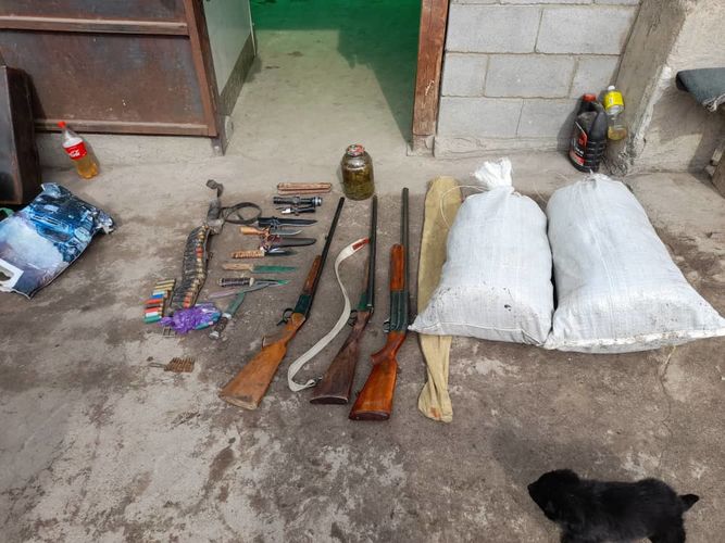 Житель Иссык-Кульской области незаконно хранил оружие и наркотики