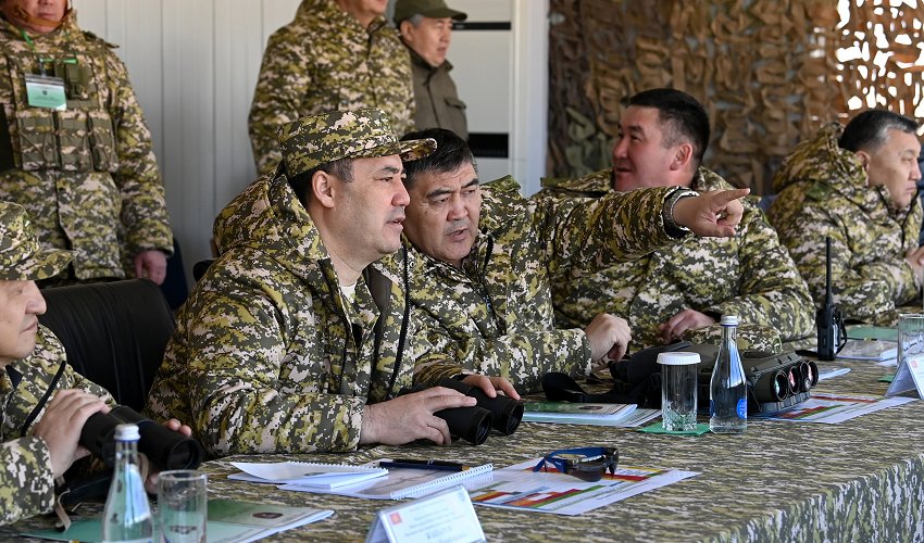 На Иссык-Куле проходит тактическое учение с использованием беспилотников «Байрактар»
