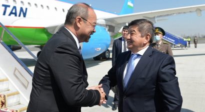 Премьер-министр Узбекистана с рабочим визитом прибыл в Кыргызстан