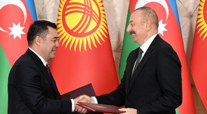 Официальный визит Садыра Жапарова в Азербайджан. Подписаны ряд документов
