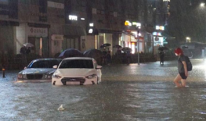 Наводнение в Сеуле унесло жизни 8 человек