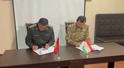 Кыргызская и таджикская сторона подписали протокол о прекращении вооруженного конфликта