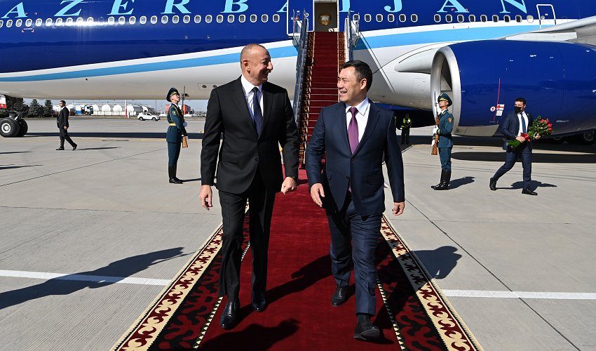 Государственный визит президента Азербайджана в Кыргызстан