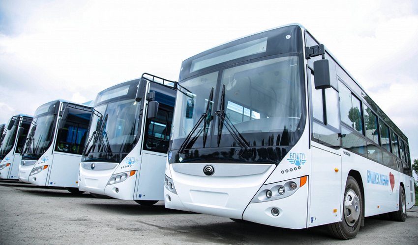 В Бишкек приедут 120 новых автобусов
