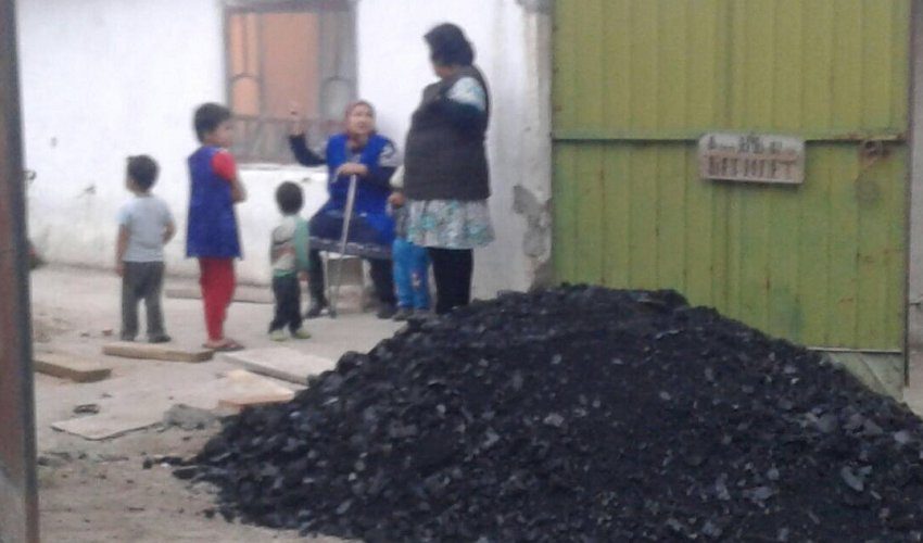 40 нуждающихся семей получили уголь бесплатно